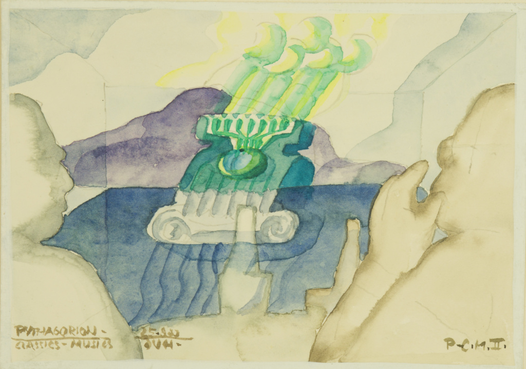 1. 8. 1972 - Aquarell - 14,5 x 10 cm - Ritterhude