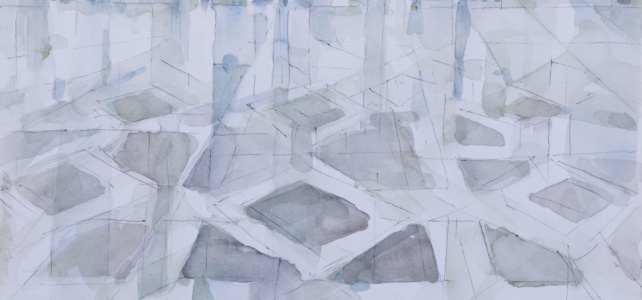 10. 8. 1992 - Aquarell - 26 x 21 cm - Ritterhude