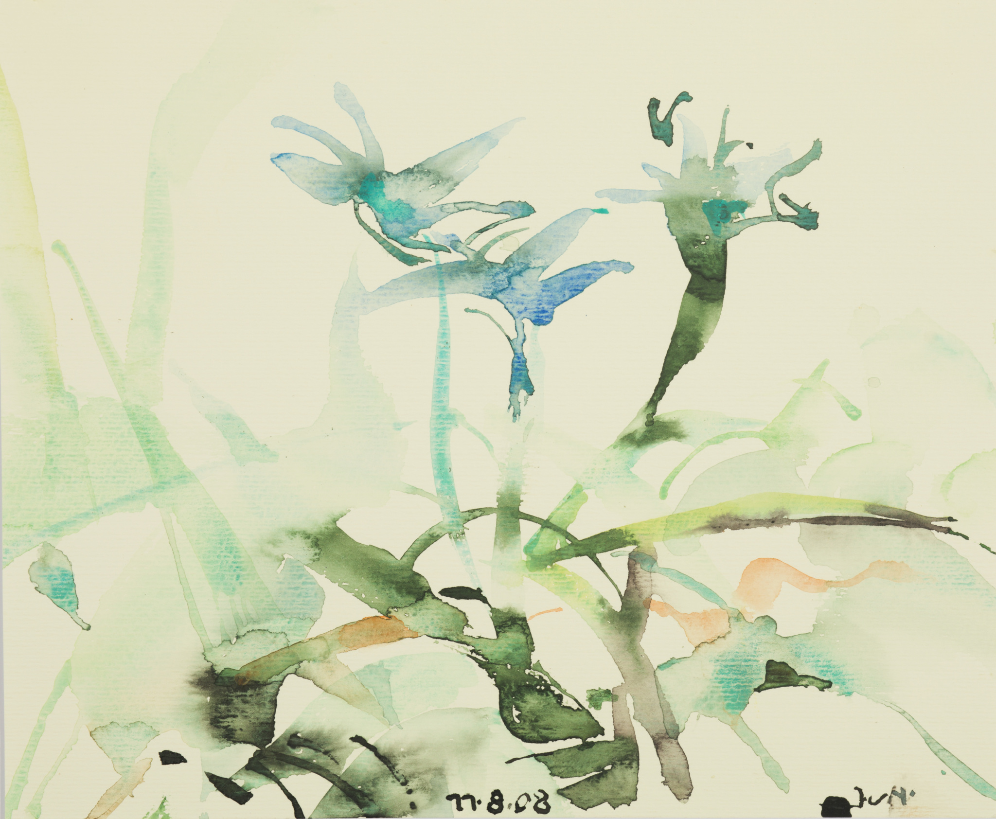 11. 8. 2008 - Aquarell - 30 x 25 cm - Ritterhude