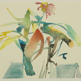 12. 4. 2011 - Aquarell - 25 x 16 cm - Ritterhude
