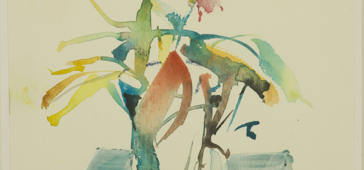 12. 4. 2011 - Aquarell - 25 x 16 cm - Ritterhude