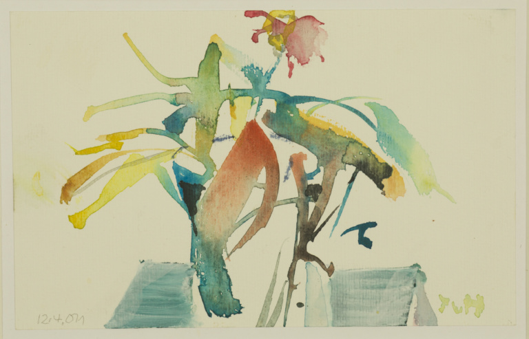 12. 4. 2011 - Aquarell - 25 x 16 cm - Ritterhude