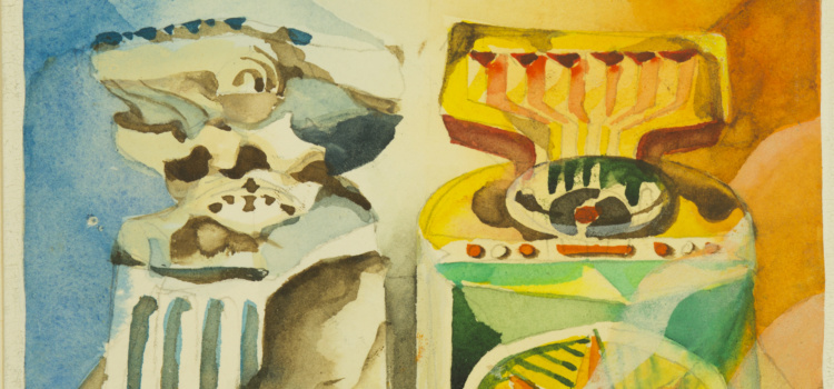 1972 - Aquarell - 11 x 13,5 cm - Ritterhude