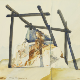 1976 - Aquarell - 71 x 58 cm - Ritterhude