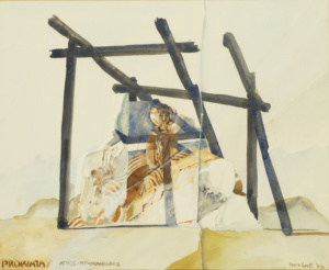 1976 - Aquarell - 71 x 58 cm - Ritterhude