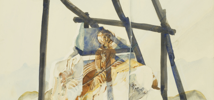 1976 - Aquarell - 71 x 58 cm - Ritterhude