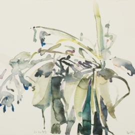 2. 4. 1999 - Aquarell - 40 x 34,5 cm - Ritterhude