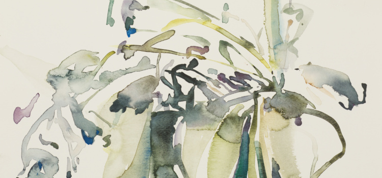 2. 4. 1999 - Aquarell - 40 x 34,5 cm - Ritterhude