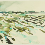 20. 7. 2002 - Aquarell - 31,5 x 20,5 cm - Ritterhude
