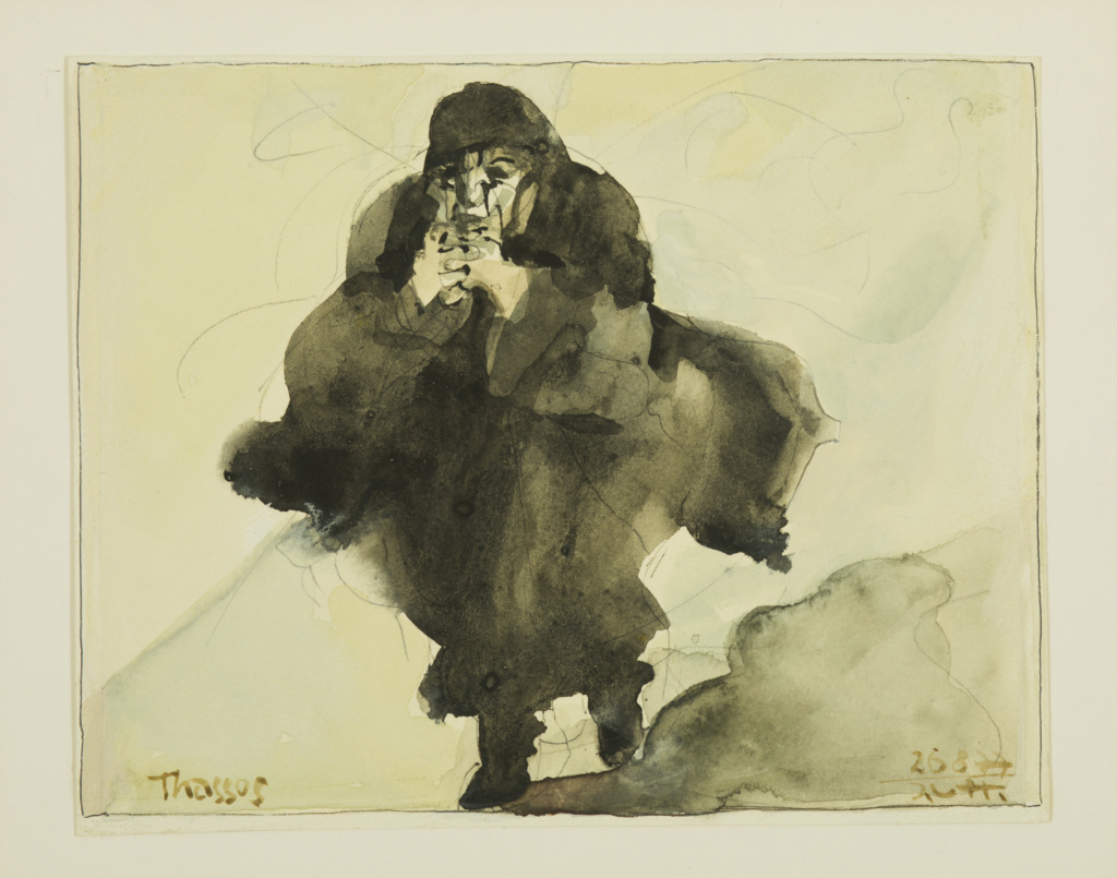 27. 7. 1981 - Aquarell - 16,3 x 12,5 cm - Ritterhude