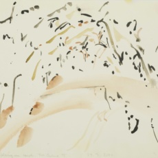 29. 9. 2002 - Aquarell III ,47,5 x 36 cm - Ritterhude