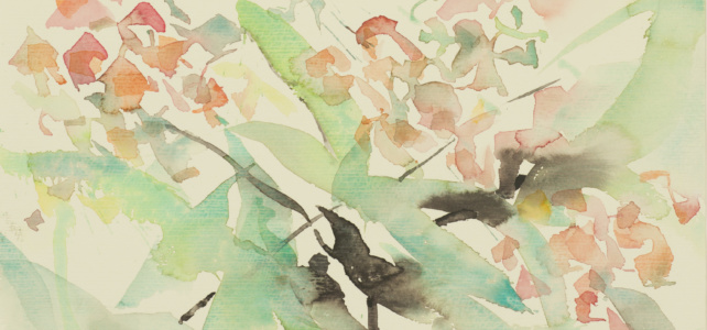 8. 9. 2009 - Aquarell - 32 x 25 cm - Ritterhude