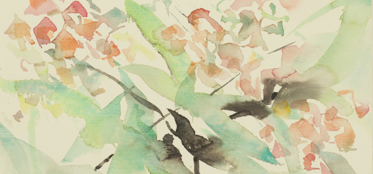 8. 9. 2009 - Aquarell - 32 x 25 cm - Ritterhude