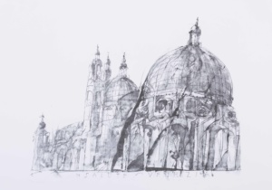 o. J. - S:W Lithografie - 66 x 50,5 cm - Ritterhude - Salute Venezia