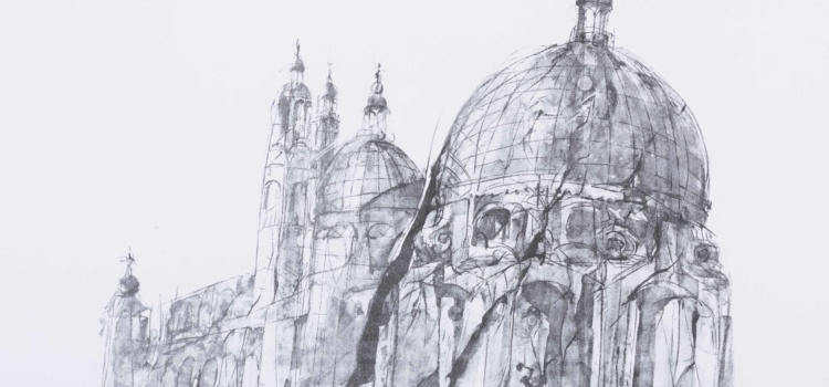 o. J. - S:W Lithografie - 66 x 50,5 cm - Ritterhude - Salute Venezia